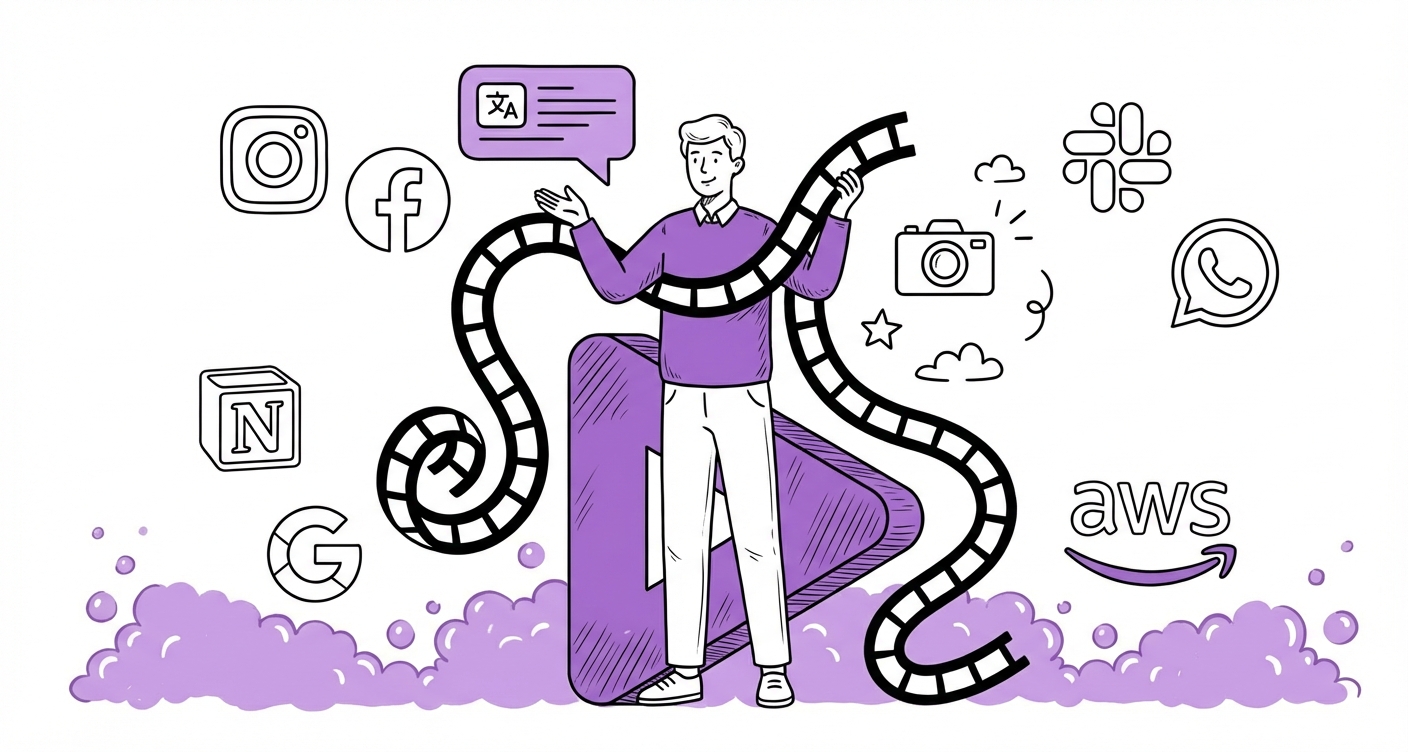 Deep integration across apps